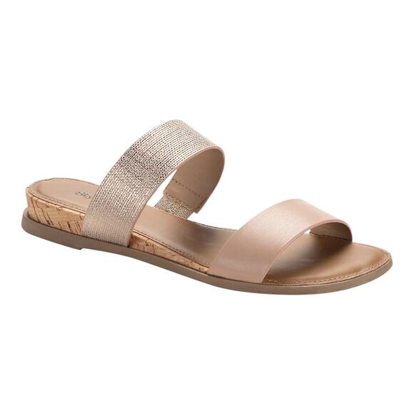 Style & Co Women's Elliee Flat Cushioned Sandals Light Pink Size 8 1/2 M - Picture 1 of 4